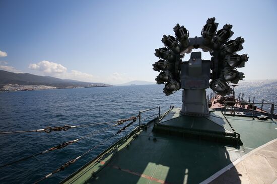 Tactical exercises of the Southern Military District's Novorossiysk unit