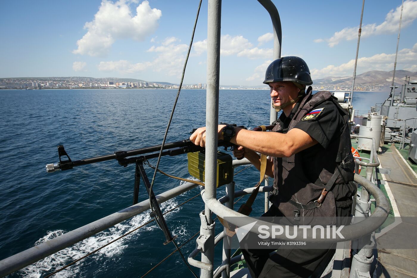 Tactical exercises of the Southern Military District's Novorossiysk unit