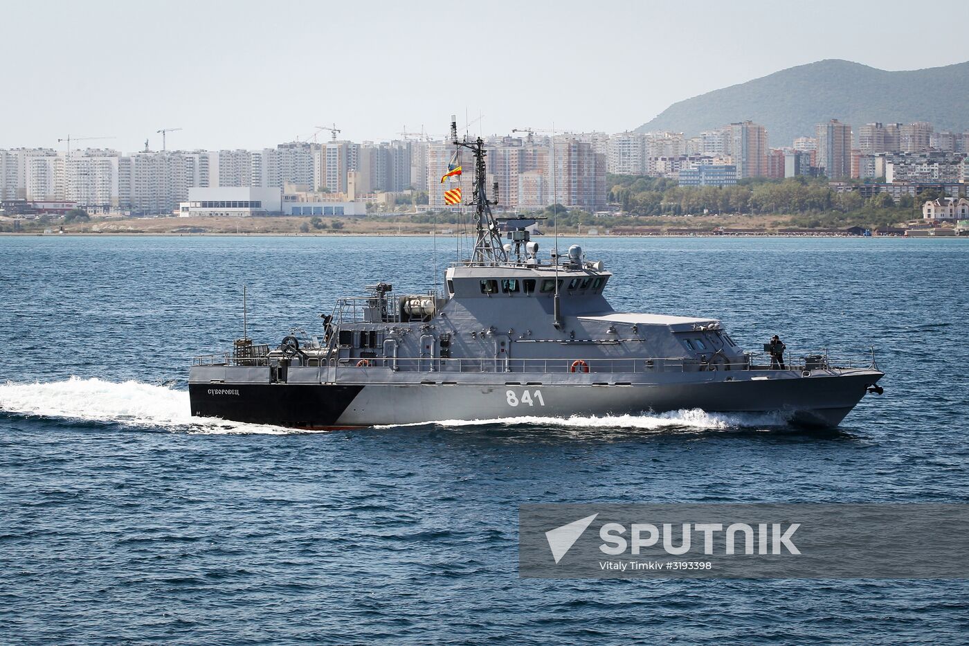 Tactical exercises of the Southern Military District's Novorossiysk unit