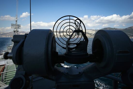 Tactical exercises of the Southern Military District's Novorossiysk unit