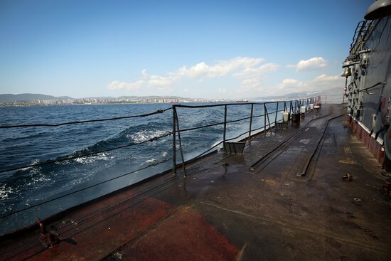 Tactical exercises of the Southern Military District's Novorossiysk unit