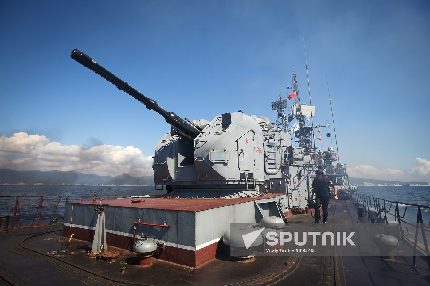 Tactical exercises of the Southern Military District's Novorossiysk unit