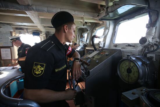 Tactical exercises of the Southern Military District's Novorossiysk unit