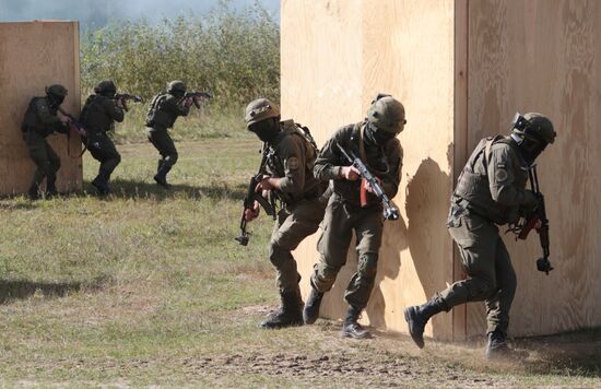 Rapid Trident-2017 military exercise in Lviv Region