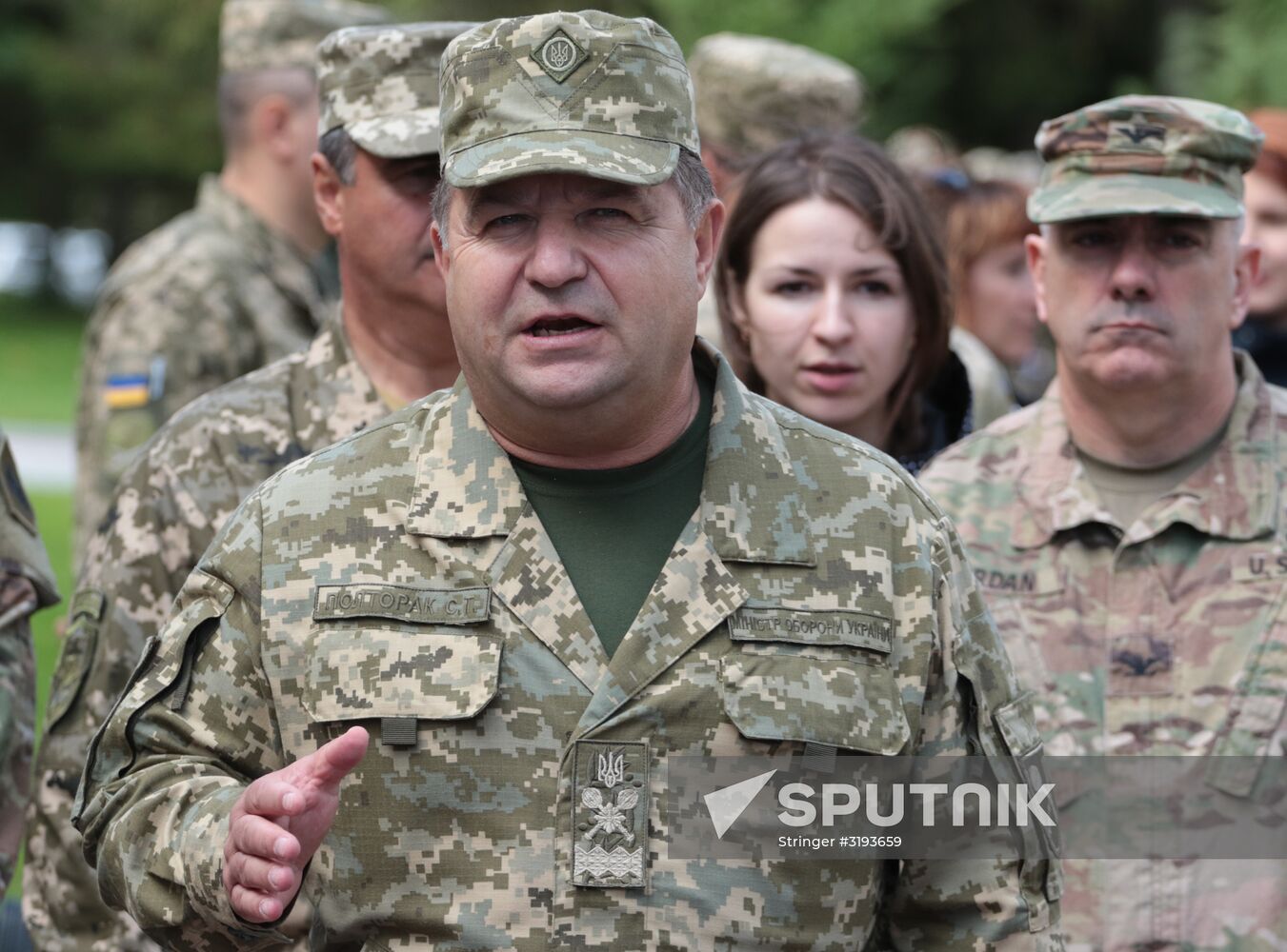 Rapid Trident-2017 military exercise in Lviv Region