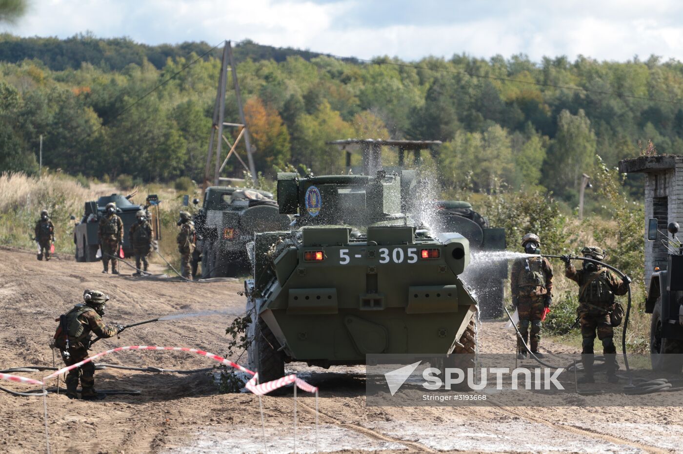 Rapid Trident-2017 military exercise in Lviv Region
