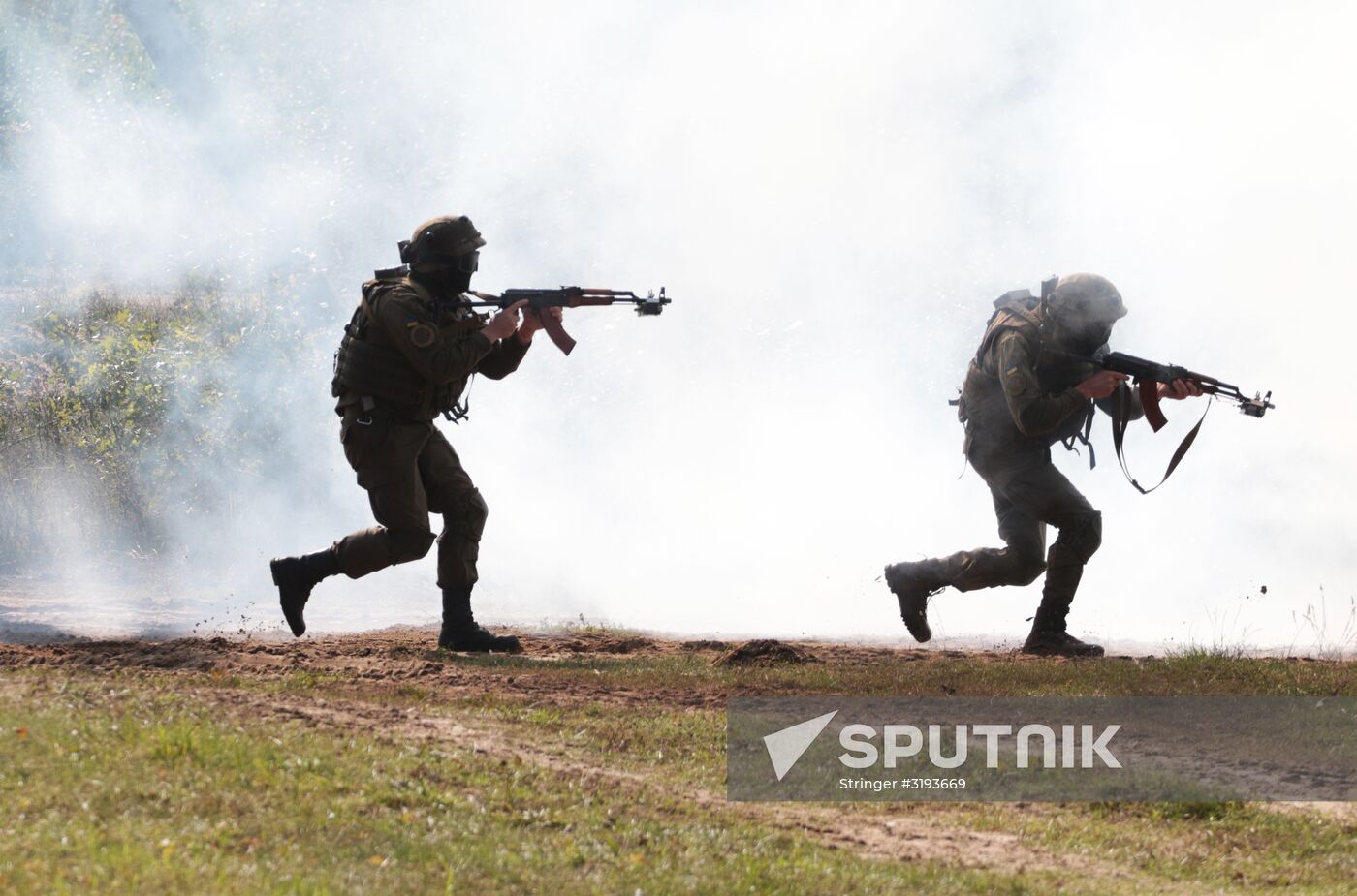 Rapid Trident-2017 military exercise in Lviv Region