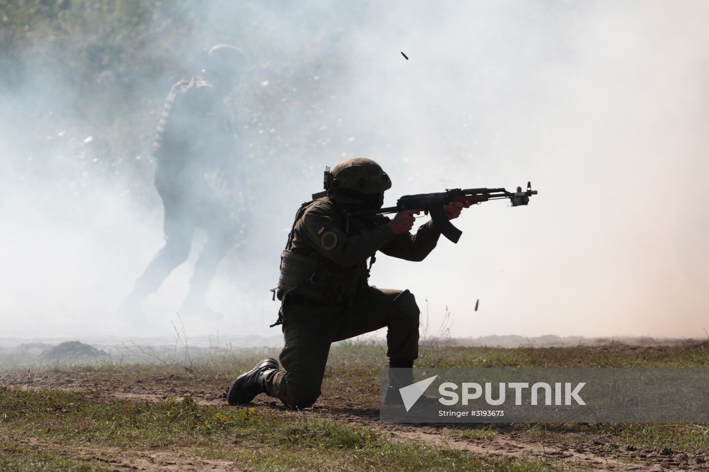 Rapid Trident-2017 military exercise in Lviv Region