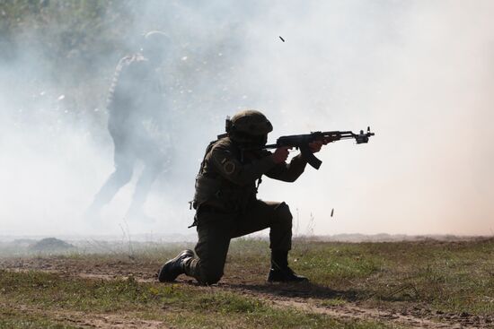 Rapid Trident-2017 military exercise in Lviv Region