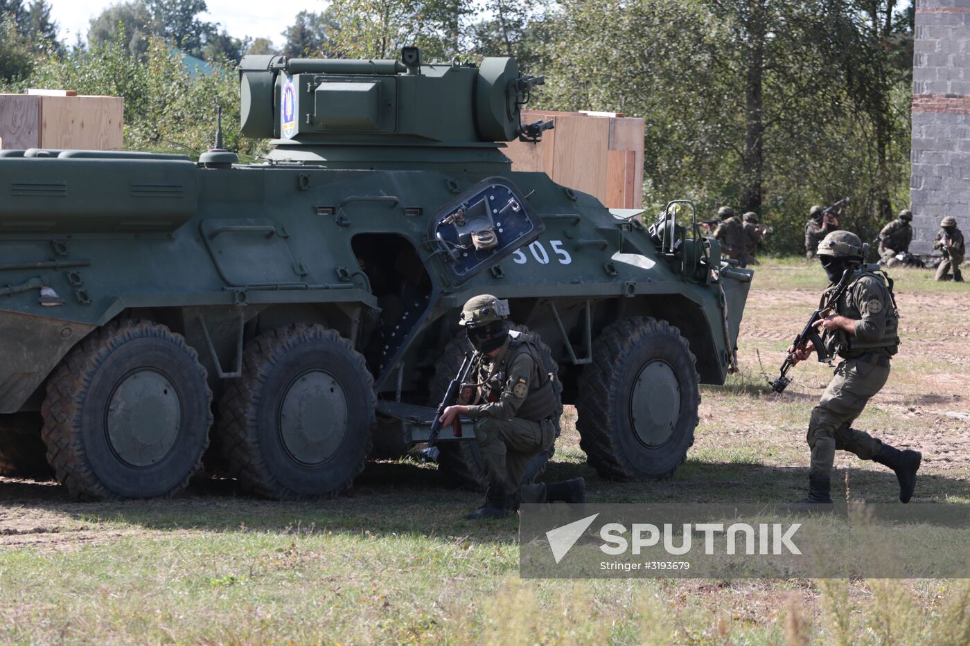 Rapid Trident-2017 military exercise in Lviv Region