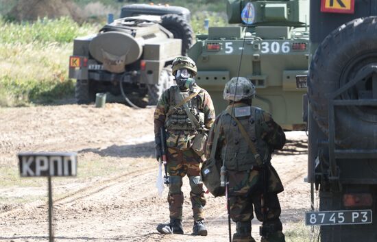 Rapid Trident-2017 military exercise in Lviv Region