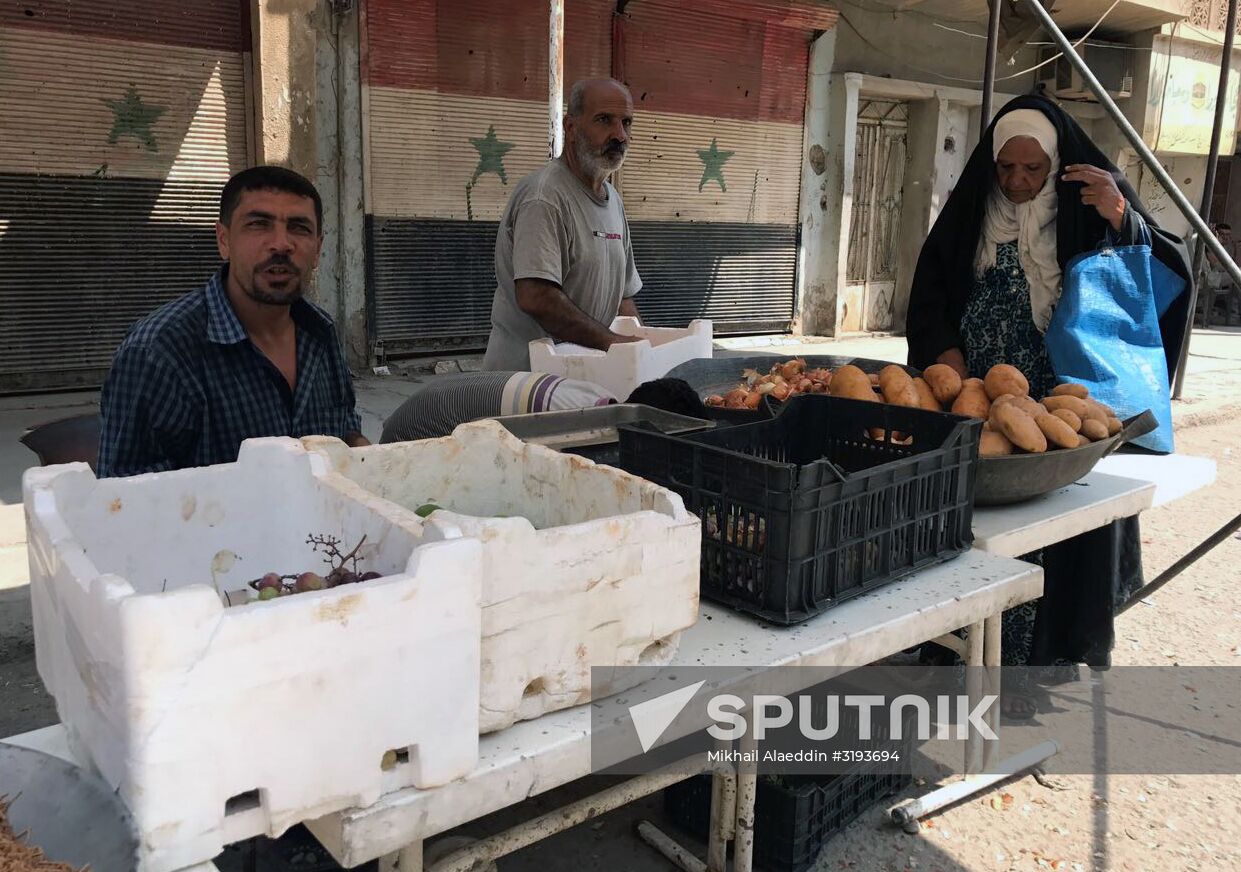 Peaceful life in Deir ez-Zor