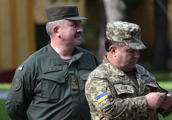 Rapid Trident-2017 military exercise in Lviv Region