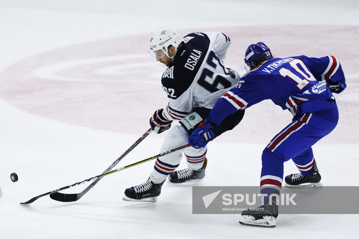 Kontinental Hockey League. SKA vs. Metallurg Magnitogorsk