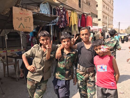Peaceful life in Deir ez-Zor