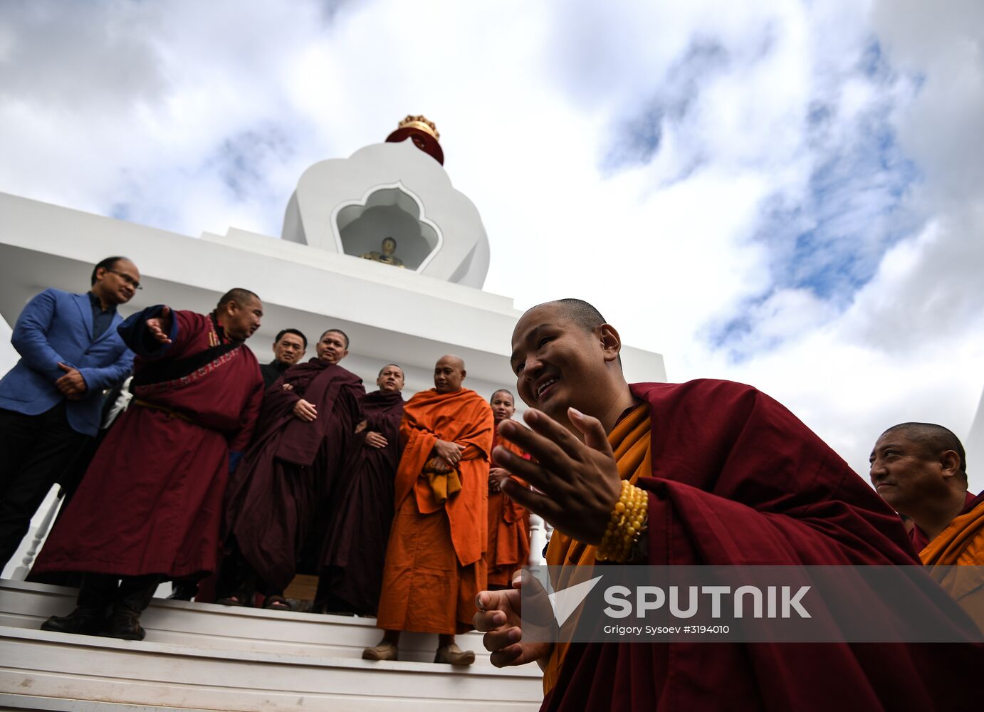 Moscow's first Buddhist stupa unveiled