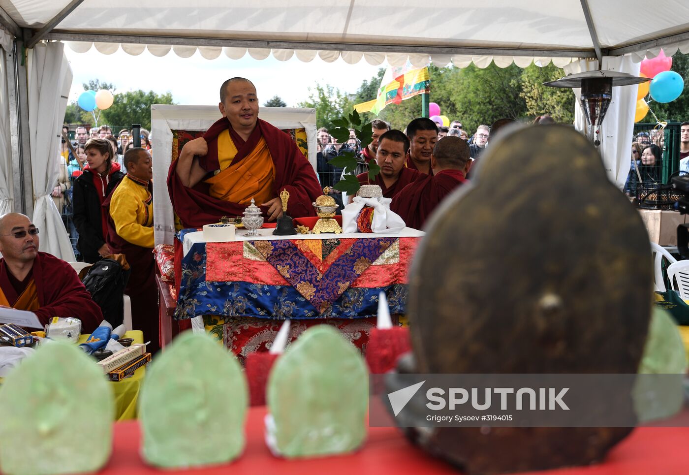 Moscow's first Buddhist stupa unveiled