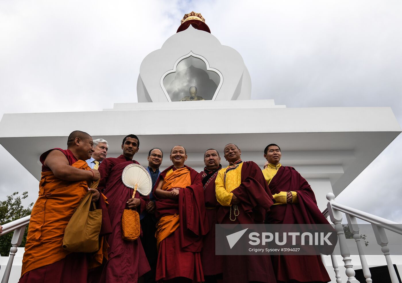 Moscow's first Buddhist stupa unveiled