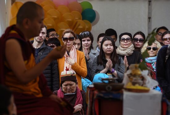 Moscow's first Buddhist stupa unveiled