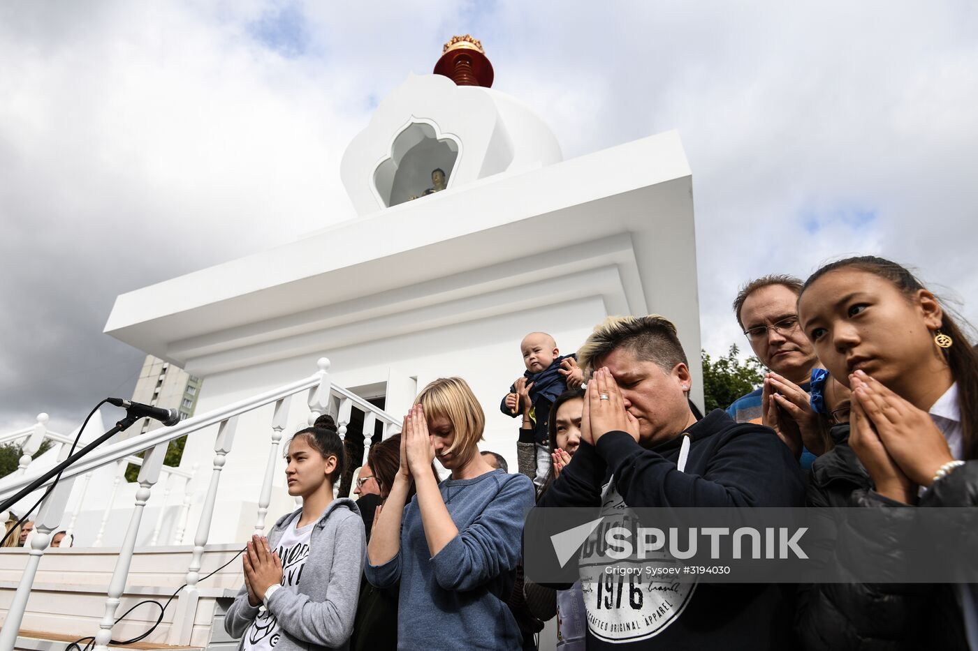 Moscow's first Buddhist stupa unveiled