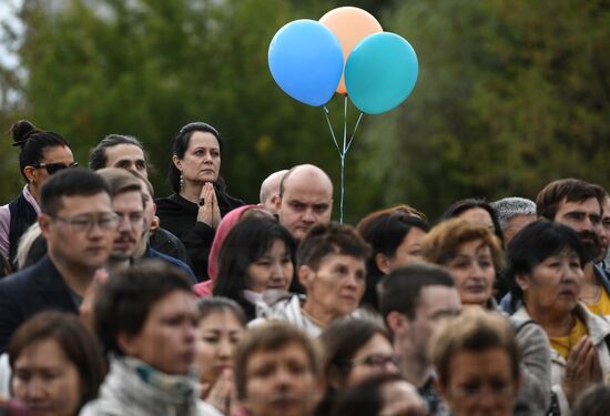 Moscow's first Buddhist stupa unveiled