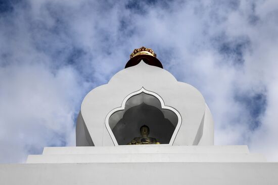 Moscow's first Buddhist stupa unveiled