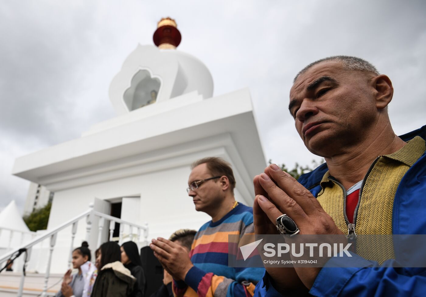 Moscow's first Buddhist stupa unveiled