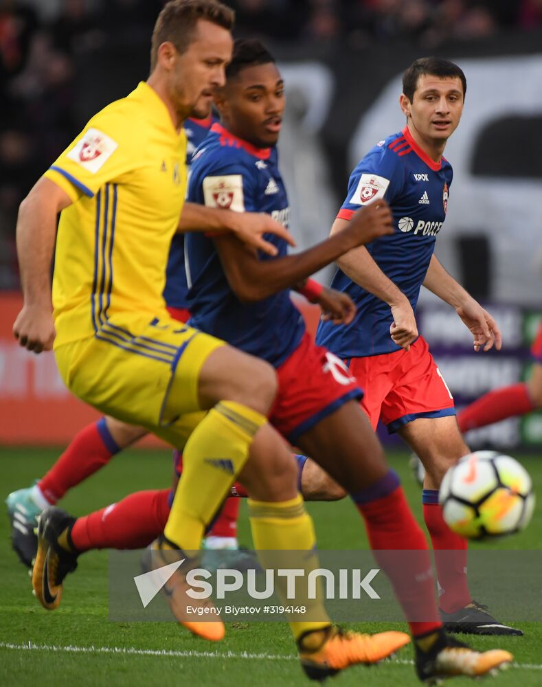 Football. Russian Premier League. CSKA vs. Rostov