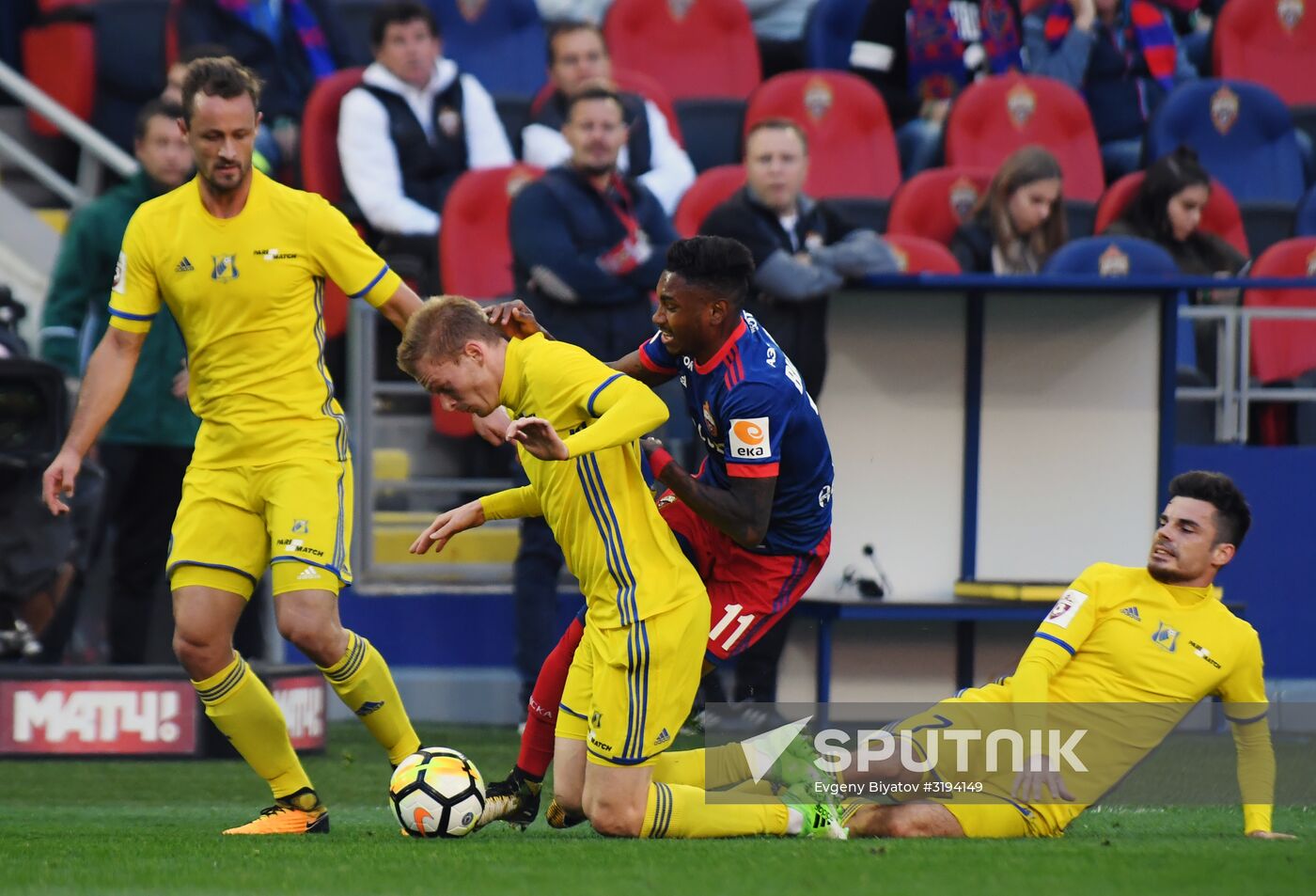 Football. Russian Premier League. CSKA vs. Rostov