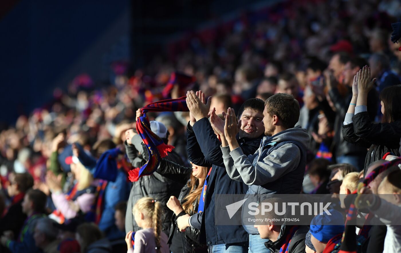 Football. Russian Premier League. CSKA vs. Rostov