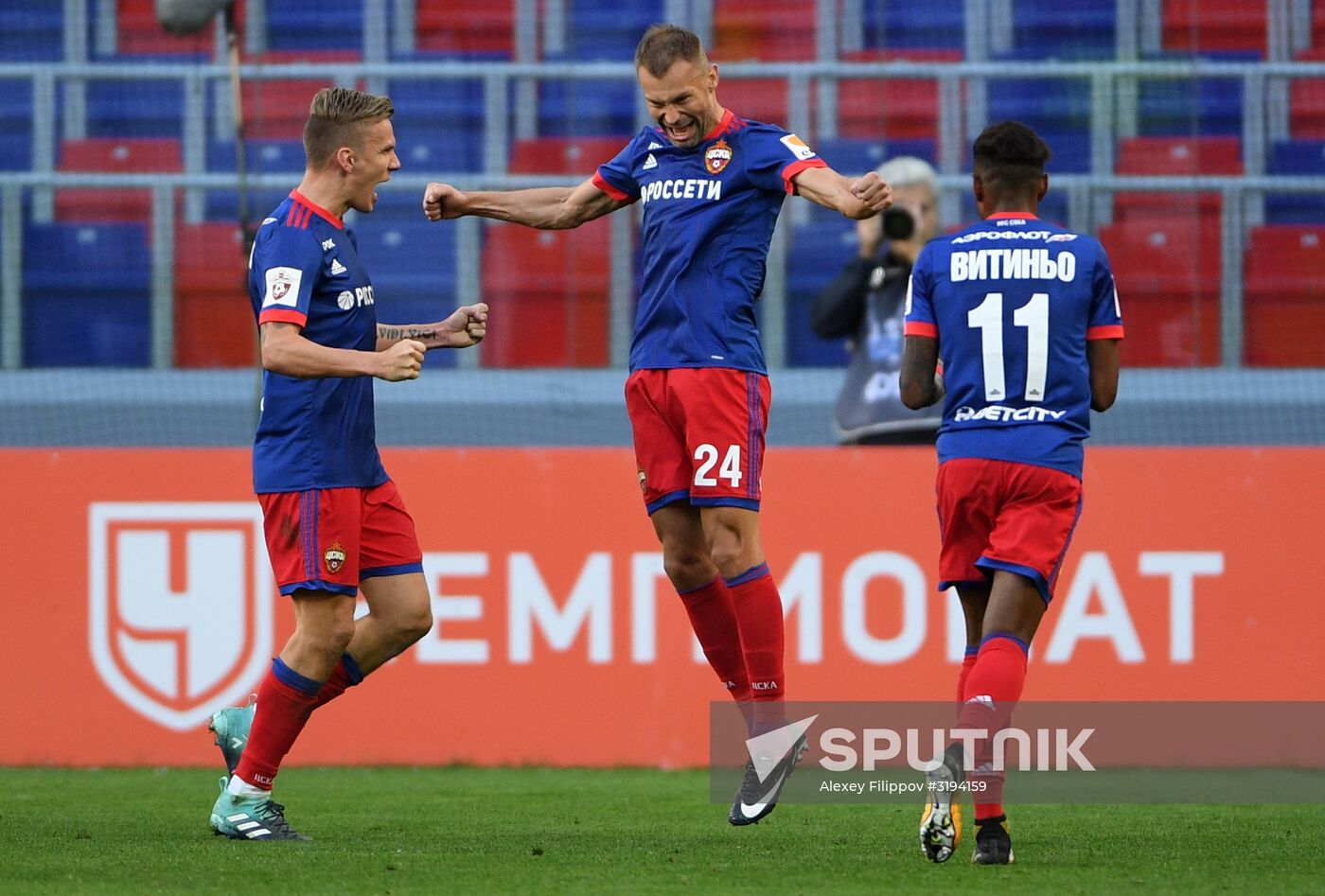 Football. Russian Premier League. CSKA vs. Rostov