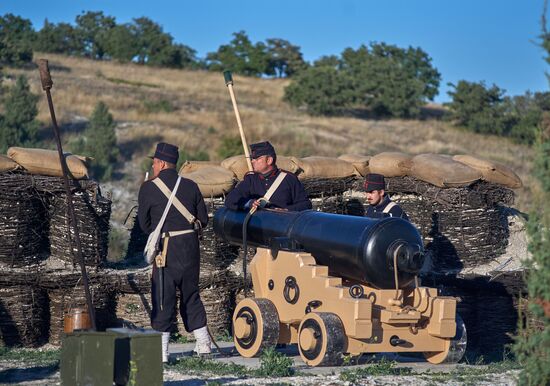 Crimean military historical festival in Sevastopol