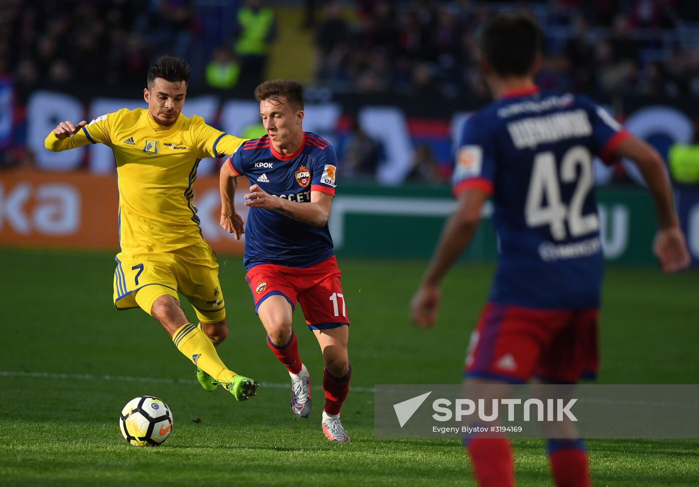 Football. Russian Premier League. CSKA vs. Rostov