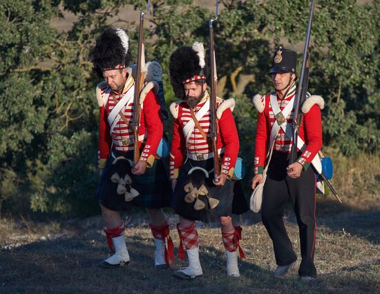 Crimean military historical festival in Sevastopol