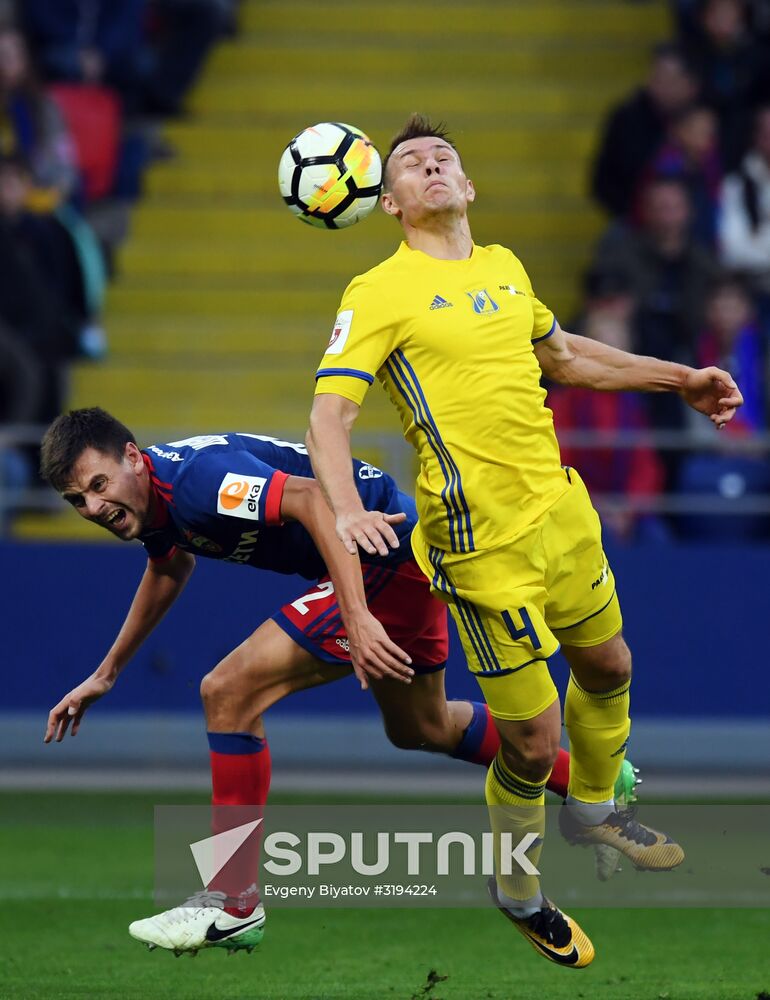 Football. Russian Premier League. CSKA vs. Rostov