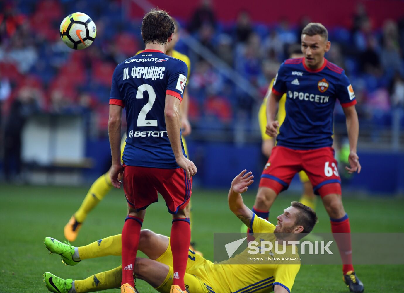 Football. Russian Premier League. CSKA vs. Rostov