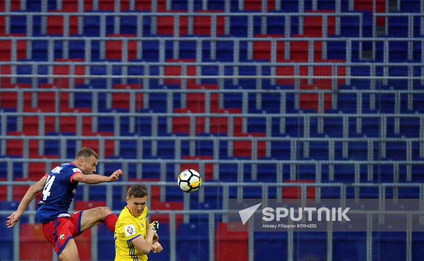 Football. Russian Premier League. CSKA vs. Rostov