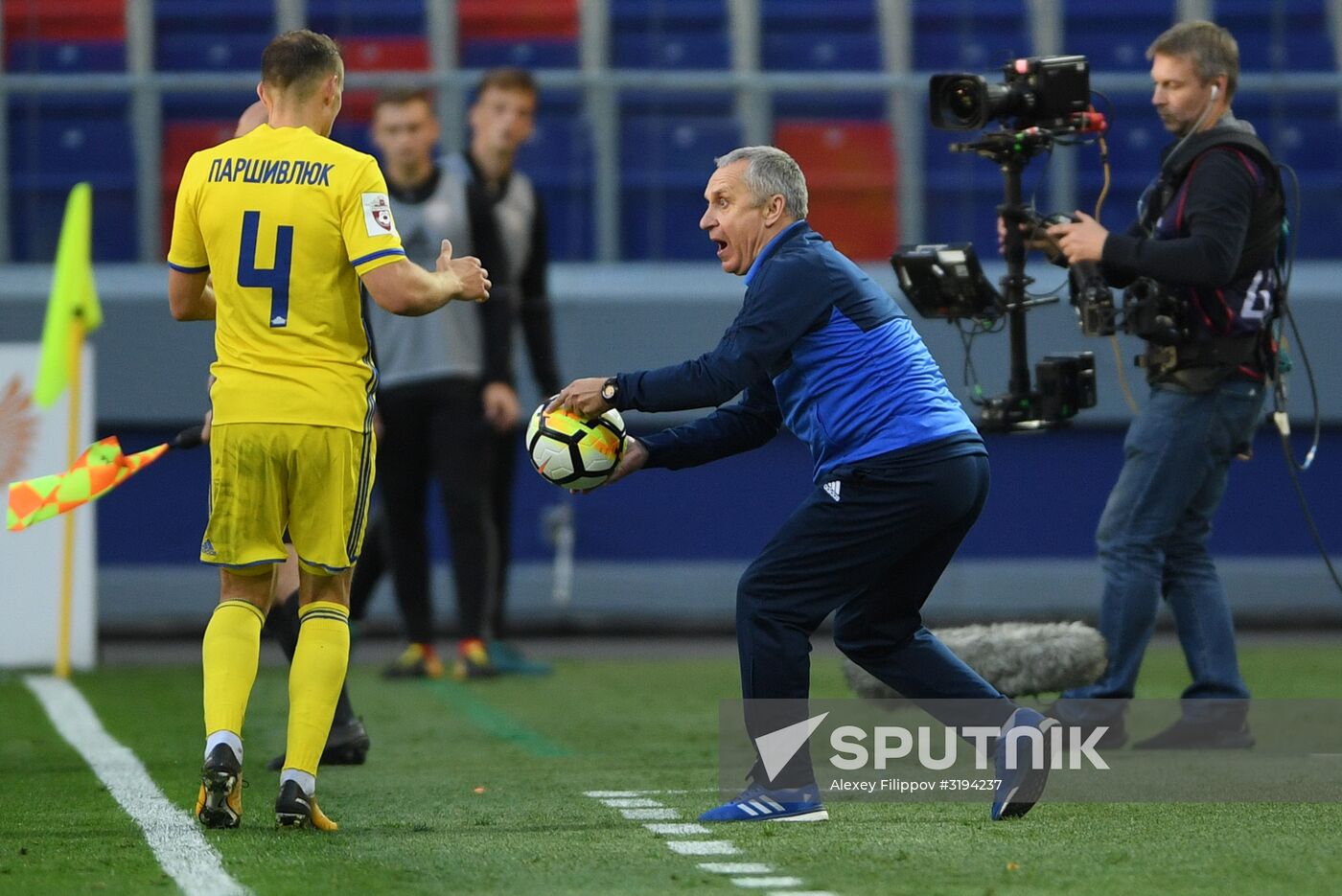 Football. Russian Premier League. CSKA vs. Rostov