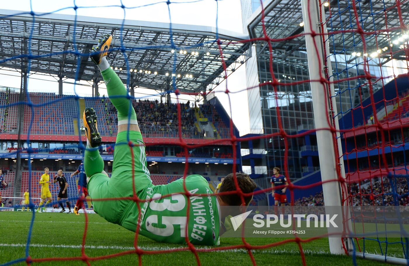 Football. Russian Premier League. CSKA vs. Rostov