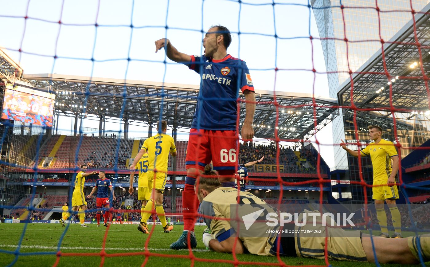 Football. Russian Premier League. CSKA vs. Rostov