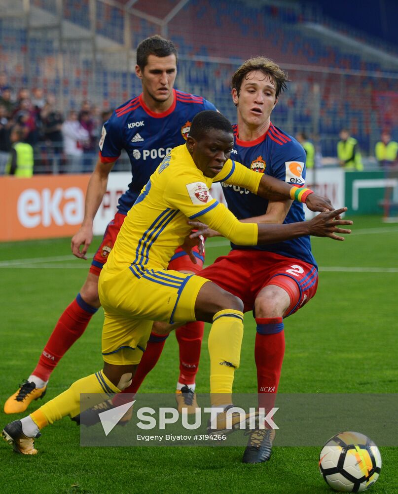 Football. Russian Premier League. CSKA vs. Rostov