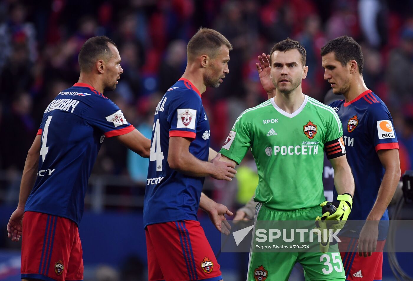 Football. Russian Premier League. CSKA vs. Rostov