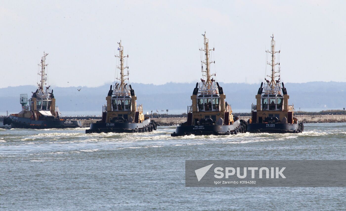 Baltic Fleet ships set out to sea for Zapad 2017 military exercise