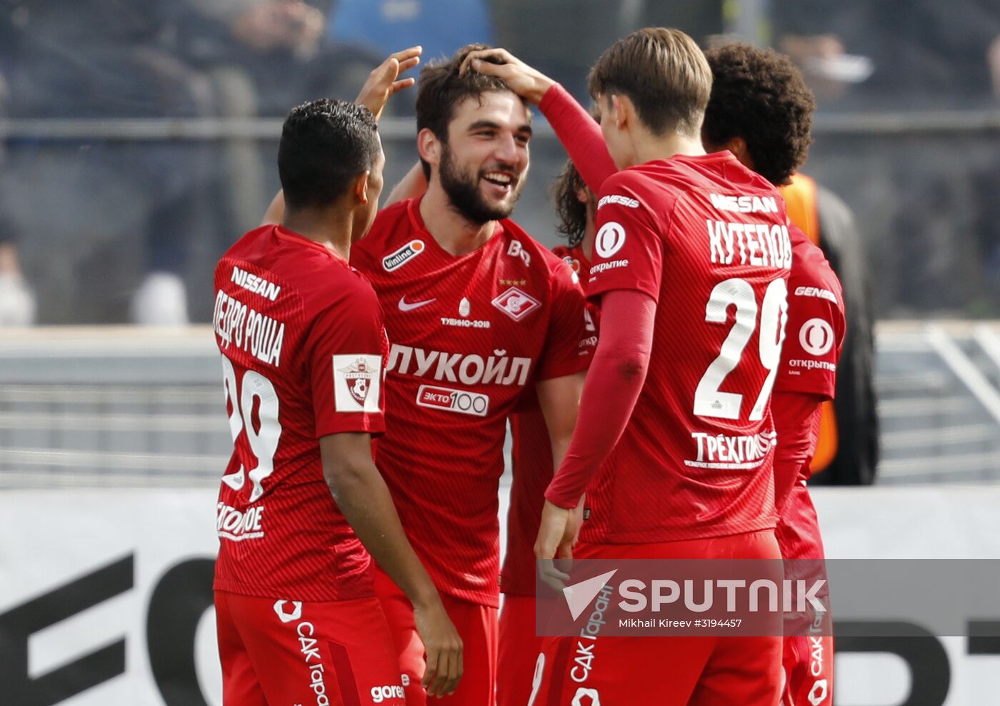 Football. Russian Premier League. Tosno vs. Spartak