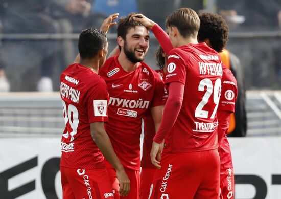 Football. Russian Premier League. Tosno vs. Spartak