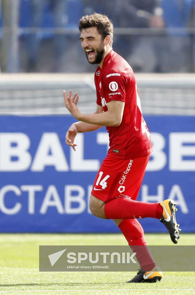 Football. Russian Premier League. Tosno vs. Spartak