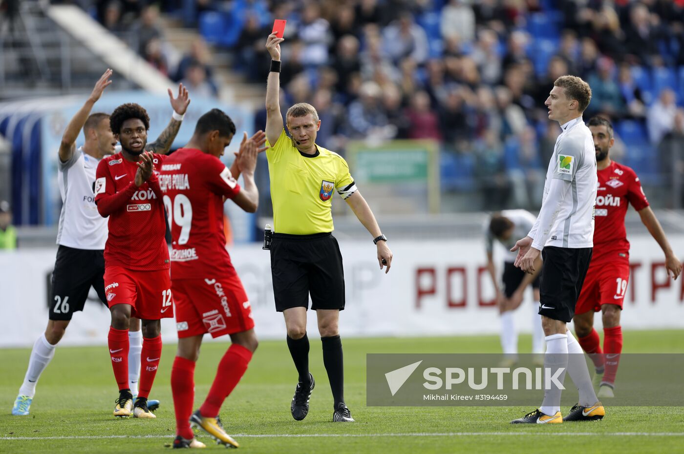Football. Russian Premier League. Tosno vs. Spartak