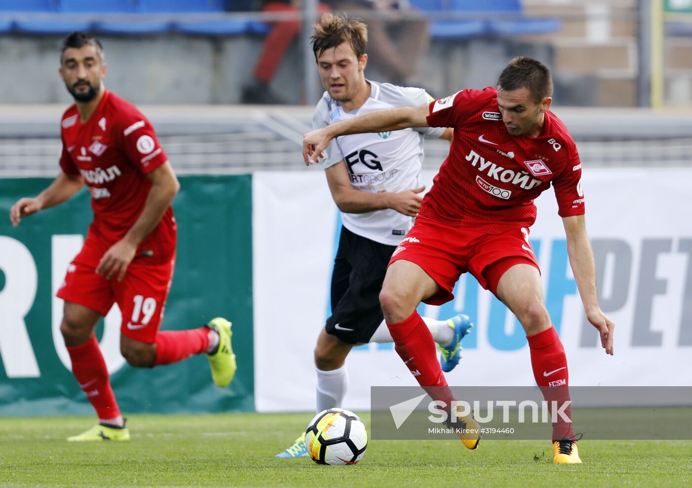 Football. Russian Premier League. Tosno vs. Spartak