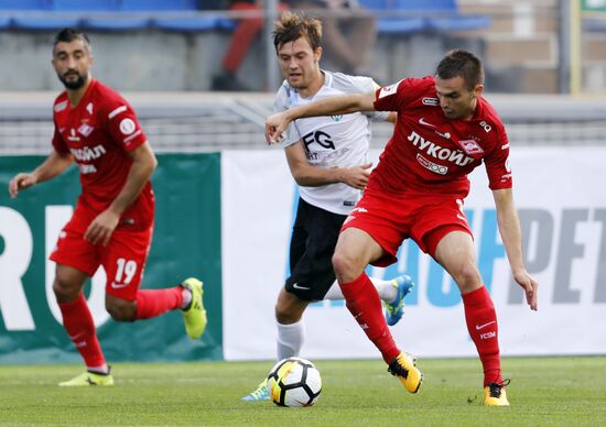 Football. Russian Premier League. Tosno vs. Spartak