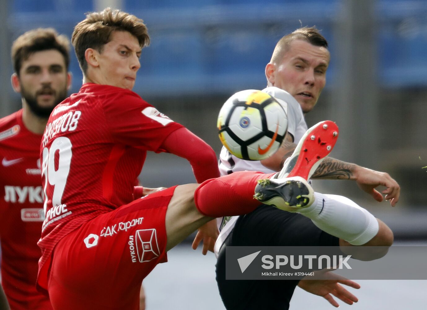 Football. Russian Premier League. Tosno vs. Spartak